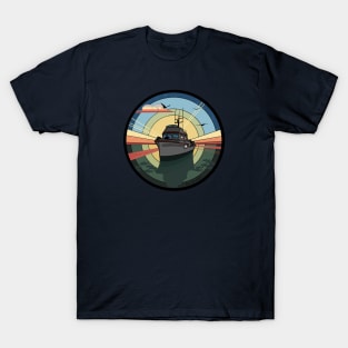 F/V at sunset T-Shirt